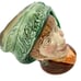 Arriet with green ostrich feather hat small Royal Doulton Character Mug Jug