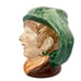Arriet with green ostrich feather hat small Royal Doulton Character Mug Jug