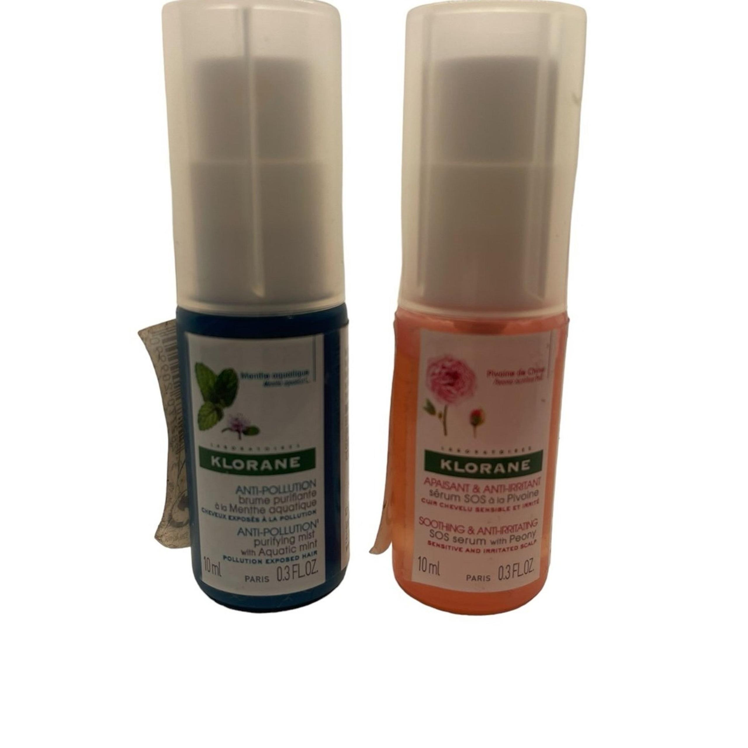 Klorane Set Anti Pollution Purifying Mist Soothing SOS serum