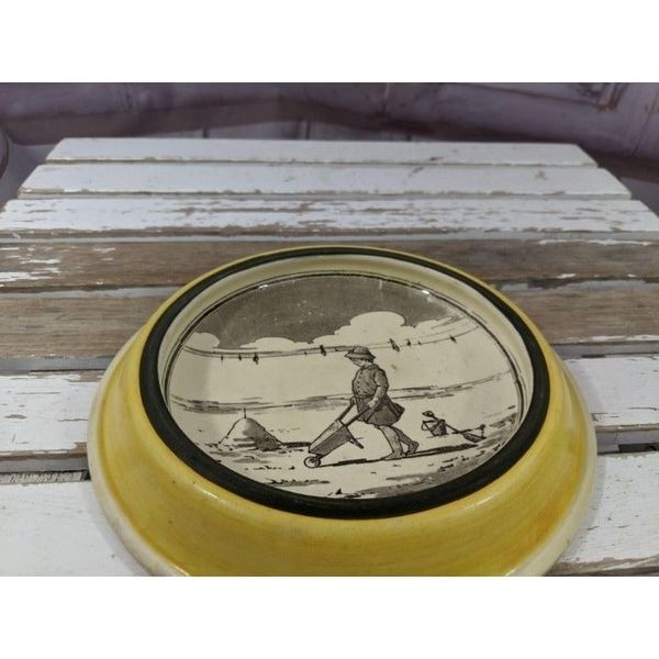 Royal doulton boy wheelbarrow baby plate