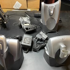 Lot of 3 Plantronics Wireless Headset System-CS50, CS55,CS70VT -For Parts/Repair