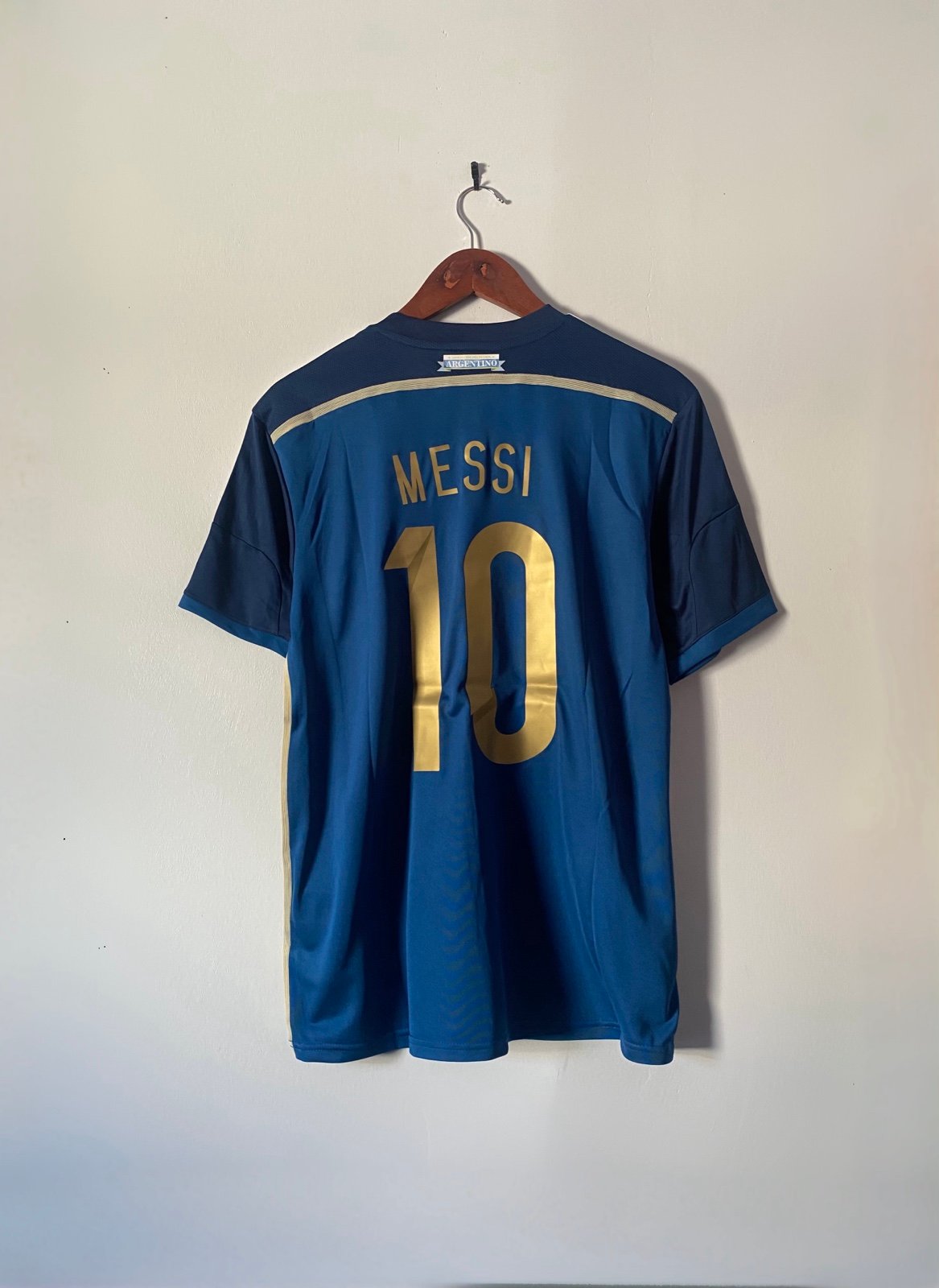 Argentina 2014-15 Away Messi #10 Jersey