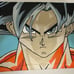 8” by 10” Ultra instinct Goku painting
