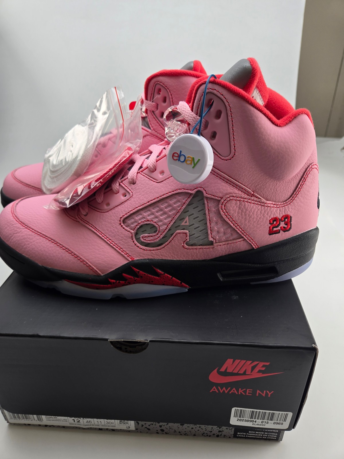 Jordan 5 x Awake NYC Arctic Pink Size 12