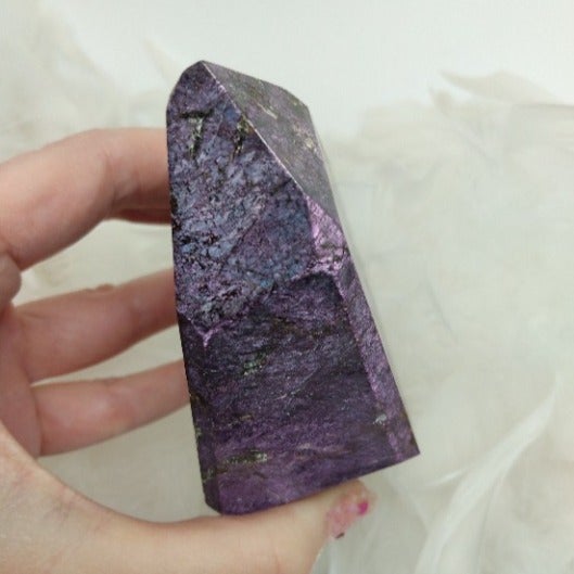 Brazilian Purpurite Free Forms / Violet Flame Healing / Rare Find / 77 & Up