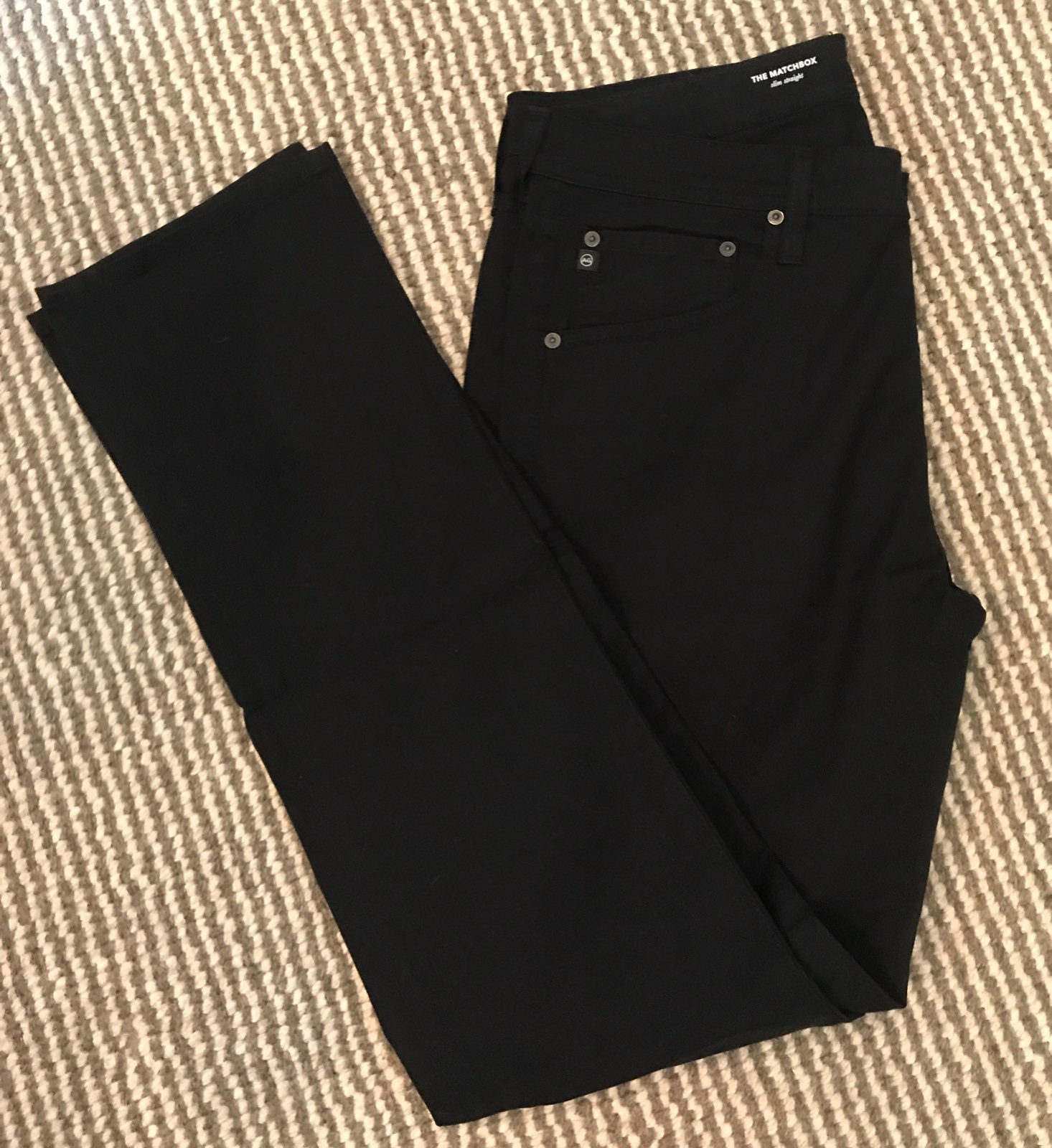 AG Men's Matchbox Slim and Straight size