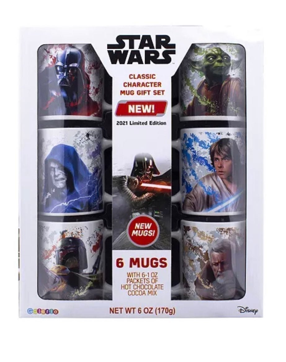 Star Wars Classic 6 Mug Gift Set 2021
