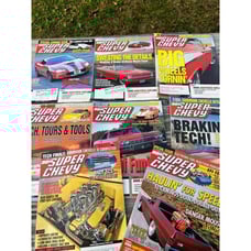 Lot of 8 Super Chevy Magazine 2002 April- August October - December