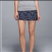 Lululemon Pace Setter Skirt/Skort-Rocky Road Sand Dune Toothpaste/Black-12