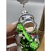 December Diamonds fish Glass Ornament Tuna Long Eyelashes Christmas Tree Glitter