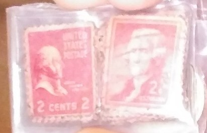Rare 2 cent stamps