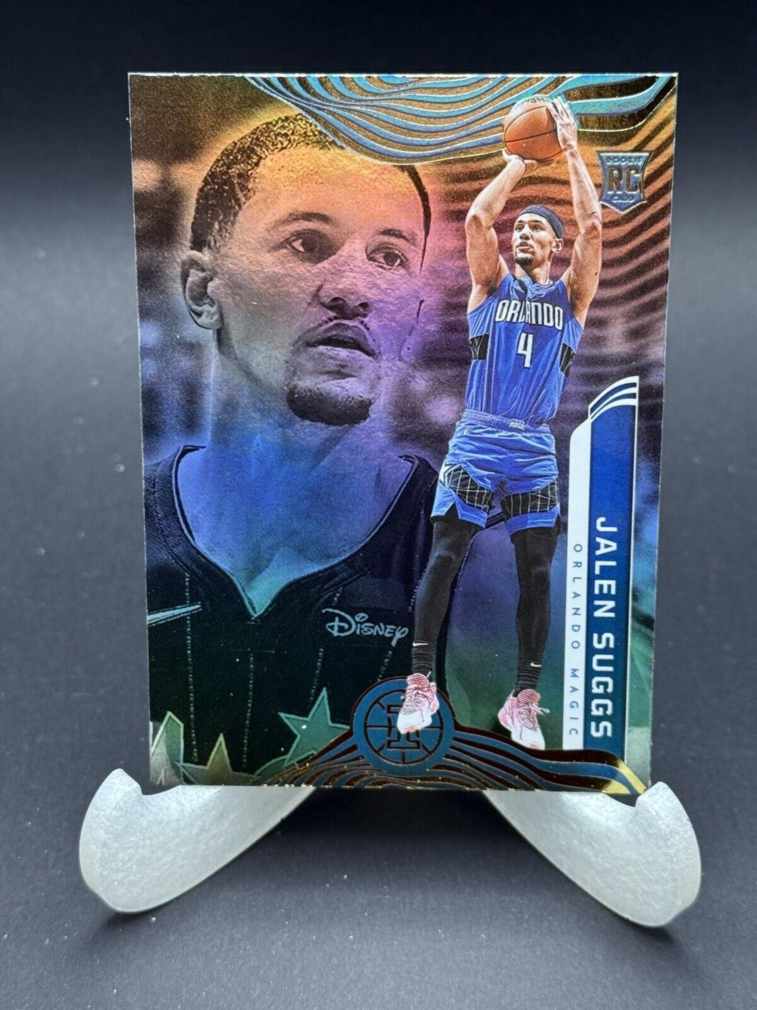 2021-22 Panini Illusions Jalen Suggs Silver Holo Rookie #155 Orlando Magic Card