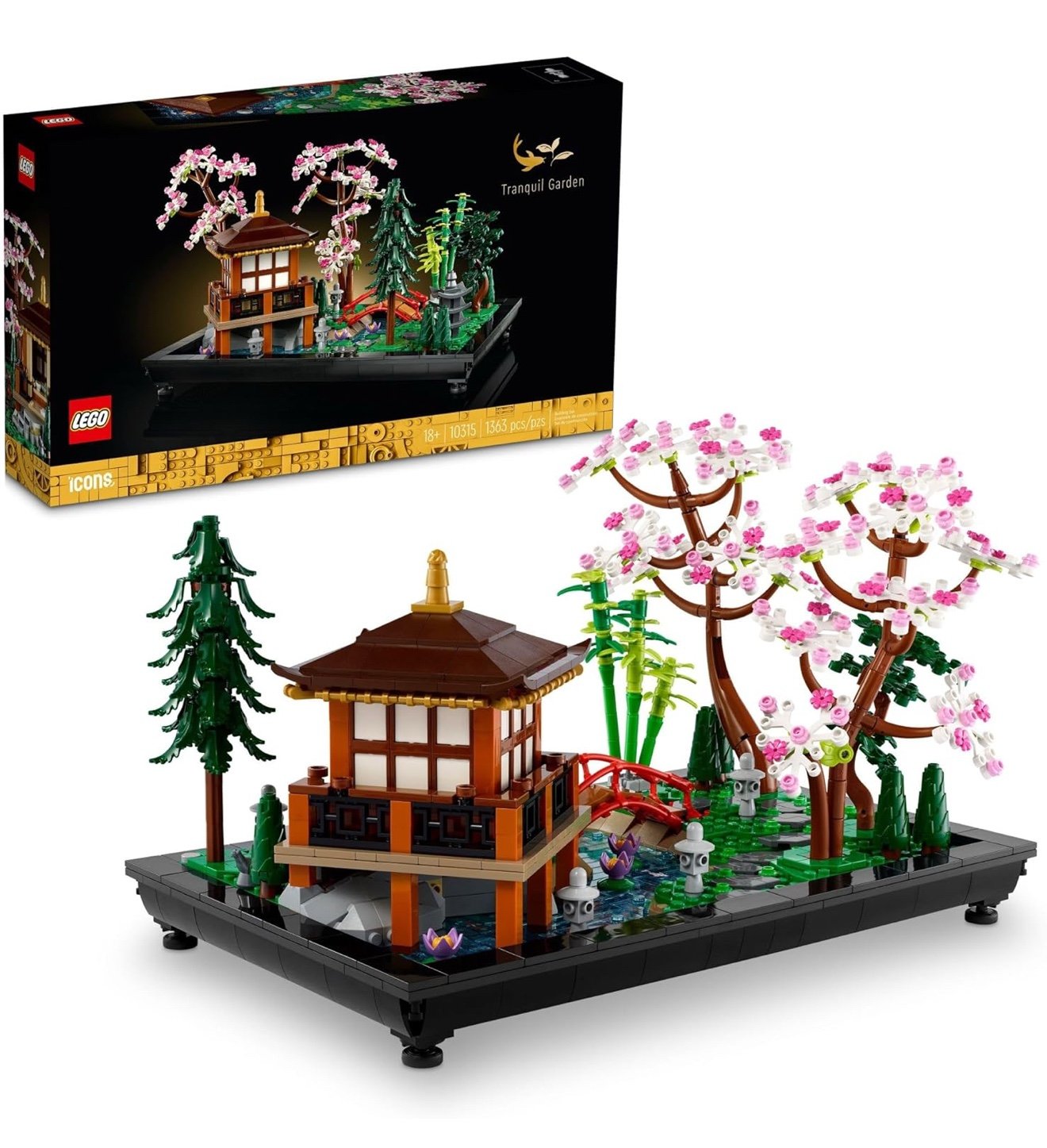 Lego Icons Tranquil Garden set