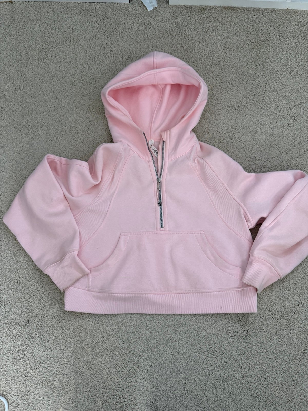 lululemon scuba 1/2 zip hoodie