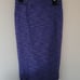 LULLEMON Faux Double Wrap Skirt Blue Stash Pocket 4 Outdoor Tennis Golf Athleti