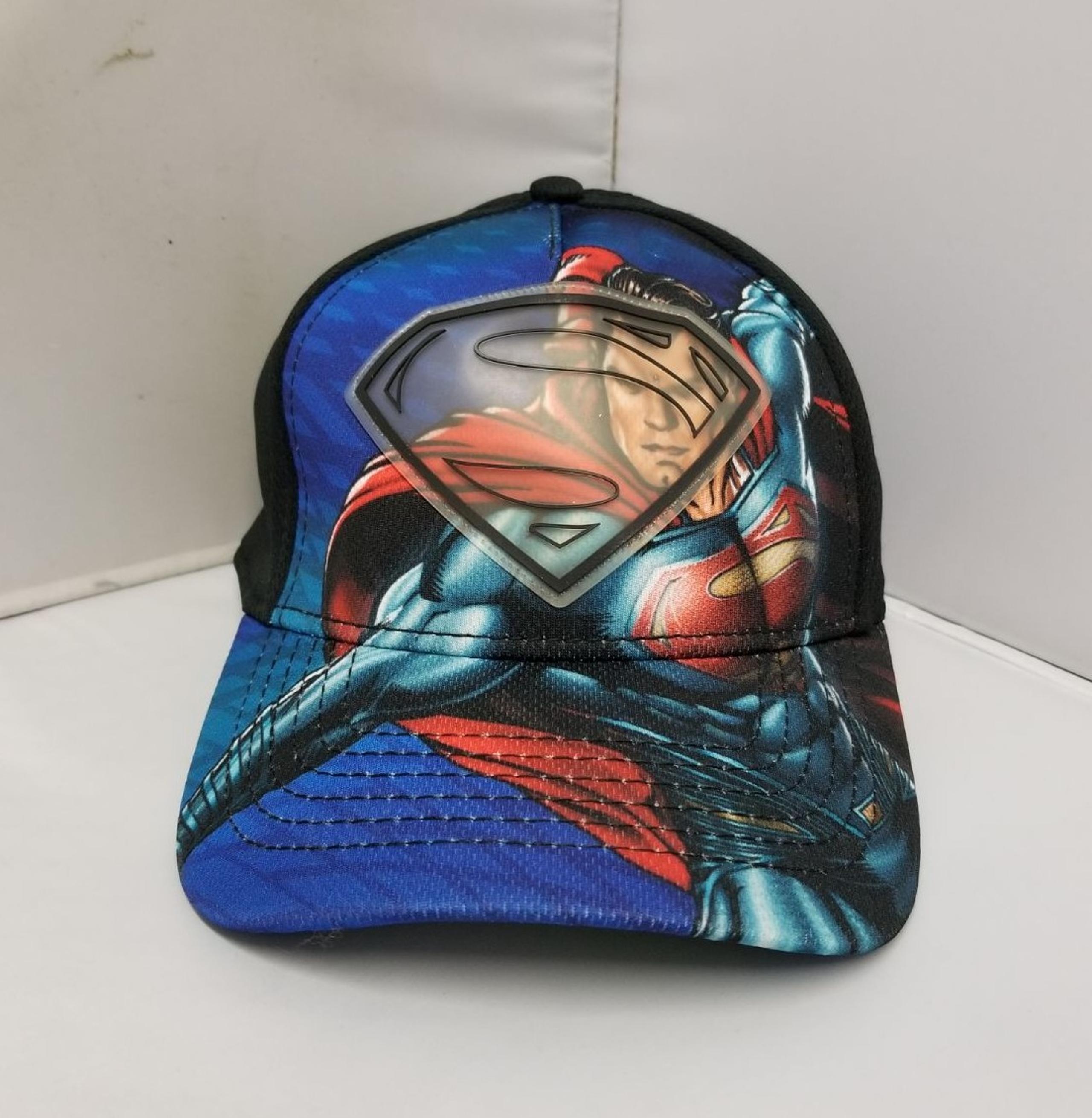 Youth Superman hat adjustable size