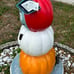 18 - 19 inch Nightmare Before Christmas Stacked Pumpkins Blow Mold