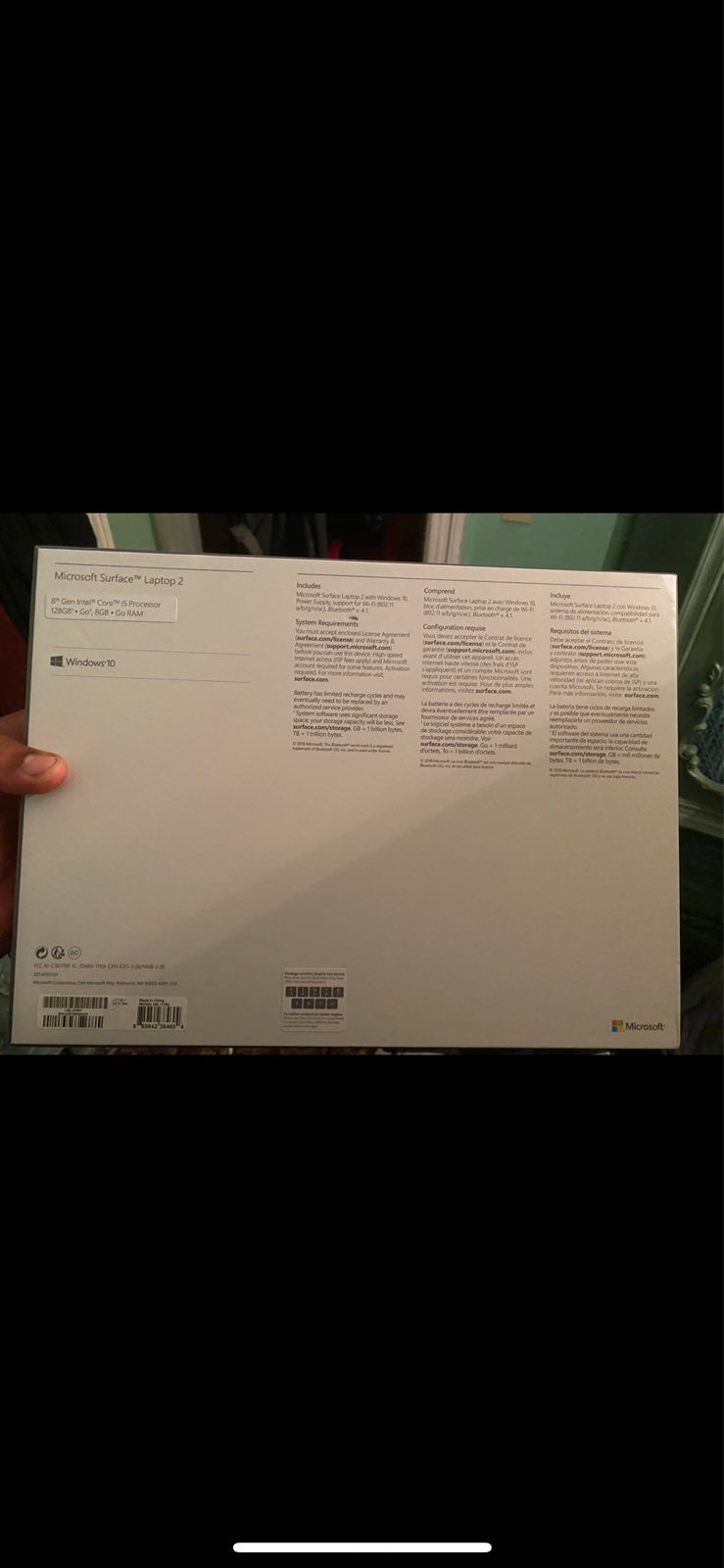 Microsoft Surface Laptop 2 Touch-Screen