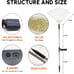 Solar Lights Outdoor Waterproof 2 Pack Solar Powered Firework Stake Lights 120