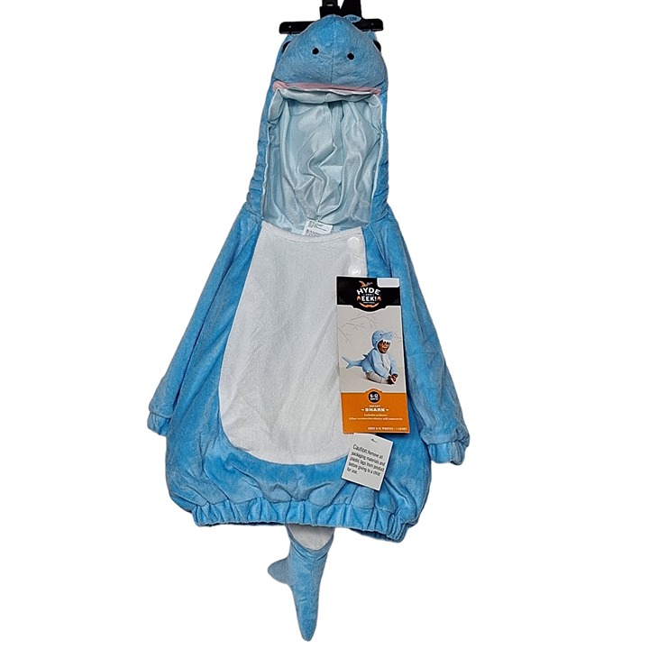 Hyde And Eek Shark Halloween Infant Costume Size 6-12 Months