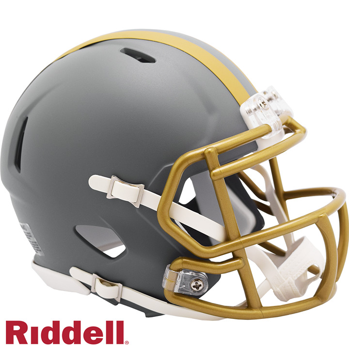 CLEVELAND BROWNS 2024 SLATE Helmet Riddell Replica Mini Speed Style Alternate