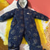 Oshkosh b gosh one piece puffer coat
