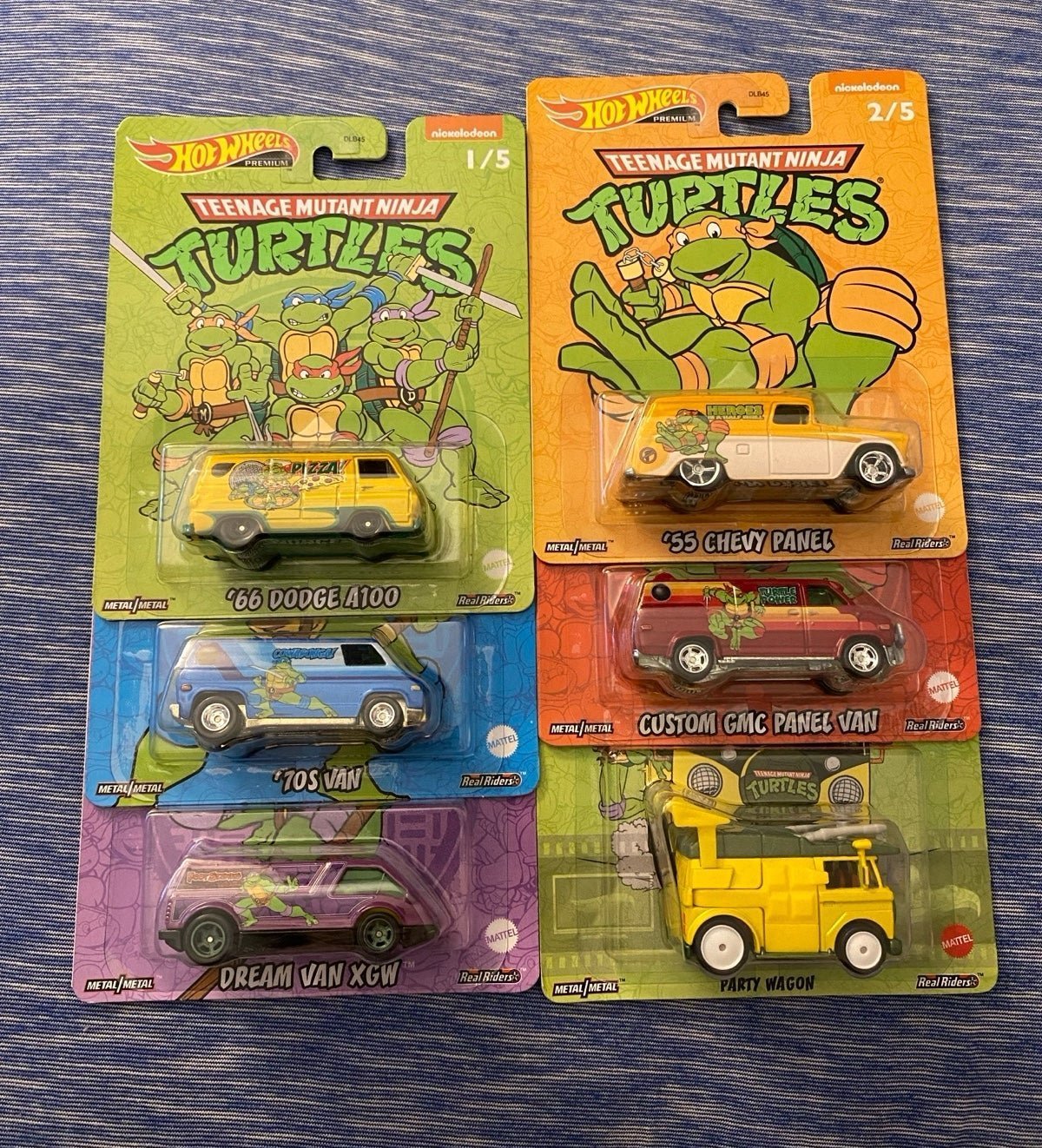 Hot Wheels Premium Pop Culture Ninja Turtles