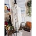 VTG Jump Apparel Co. By Wendye Chaitin Ivory Triangular Fringe Shawl.