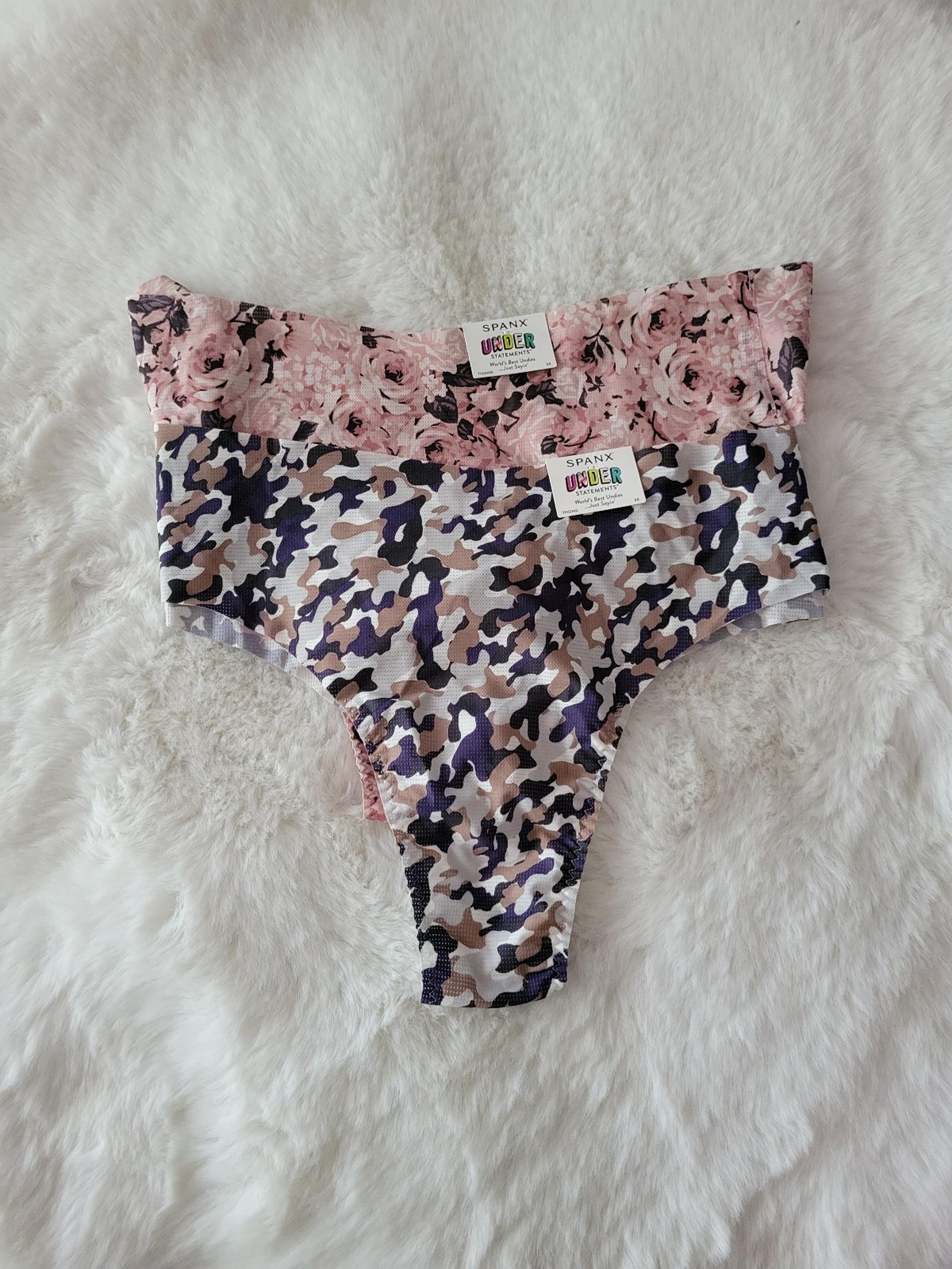 SPANX BRAND NEW UNDER STAMENTS 2-PACK THONGS SIZE 3X