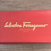[Salvatore Ferragamo] Authenticated Black Leather Kitten Heel Pumps Women’s 5.0