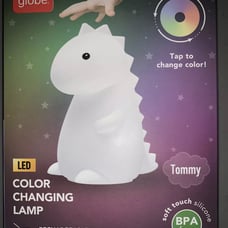 Silicone Tommy Dinosaur White nightlight