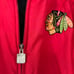 Vintage Chicago Blackhawks 90’s Jacket Logo 7 Size L Official Licensed NHL