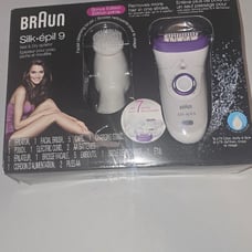 Braun Silk Epil 9 Epilator Wet & Dry 7 Extras Bonus Edition Model 5378
