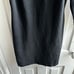 Jay Godfrey One Shoulder Sheath Dress Fishnet Strap Black