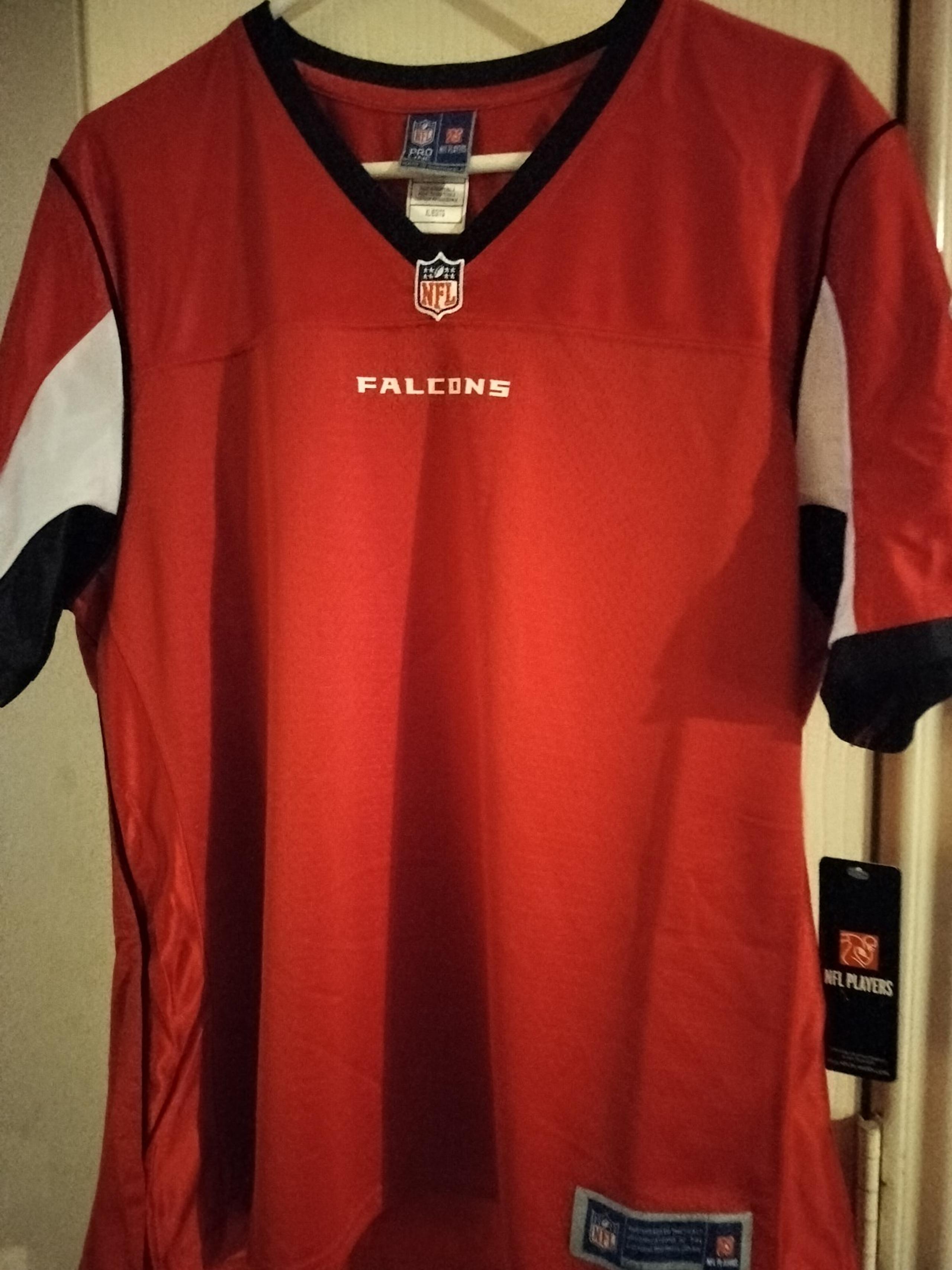 Atlanta Falcons NFL Pro Line Jersey Women's Medium Red Polyester New Red