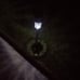 10pcs High Brightness Solar Power LED Lawn Lamps with Lampshades White & Silver