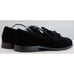 Suit Supply Men’s Velvet Black Tasseled Slip on Loafers Italy Size 43 / US 10