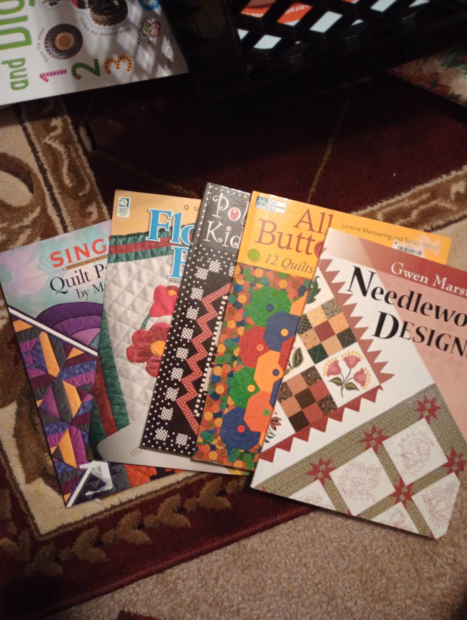 Quilting book lot x5