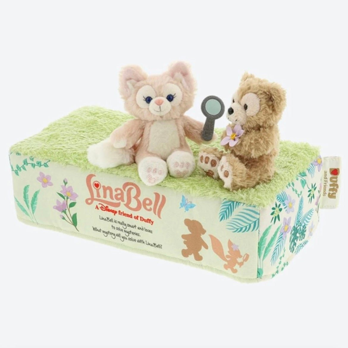 Tokyo Disney Duffy & LinaBell plush tissue paper cover