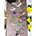 Nice big lot of handmade keychains.