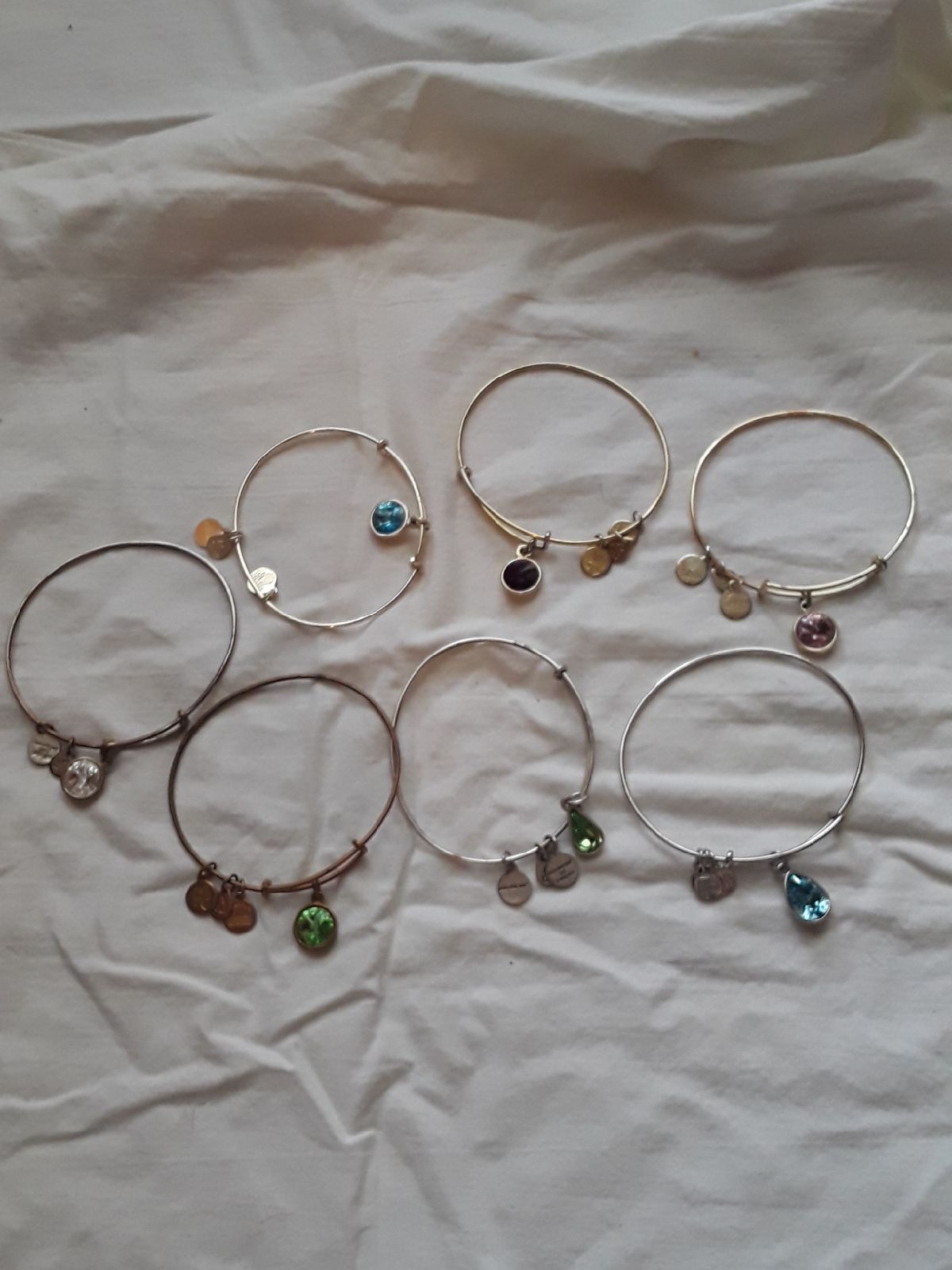 alex and ani bracelets Qty 7