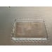 6.5'' Clear Glass Butter Dish with Handled Lid