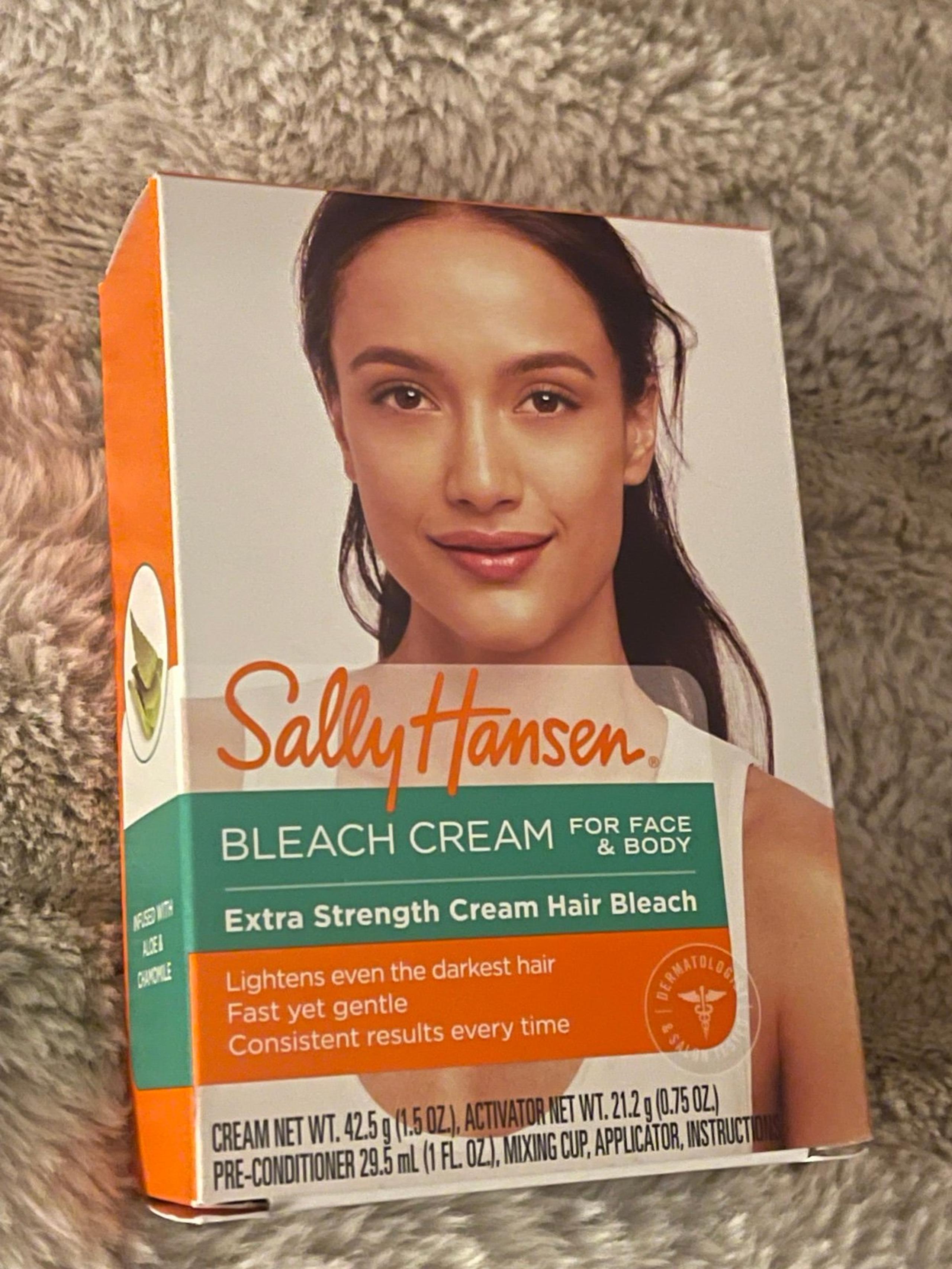 Bleach cream