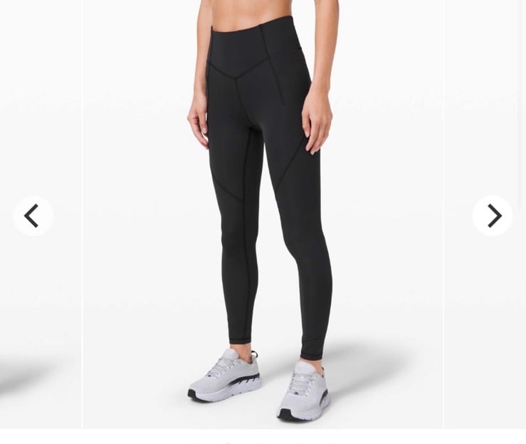 Nwt Lululemon fine force high rise legging 28”