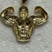 10k solid yellow gold pendant