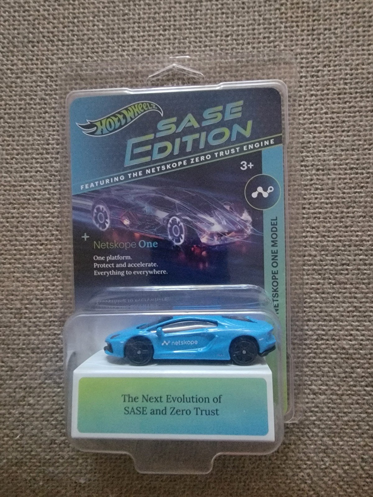 Hottwheelz SASE Netskope One 2024 Netskope One Model Car Collectible