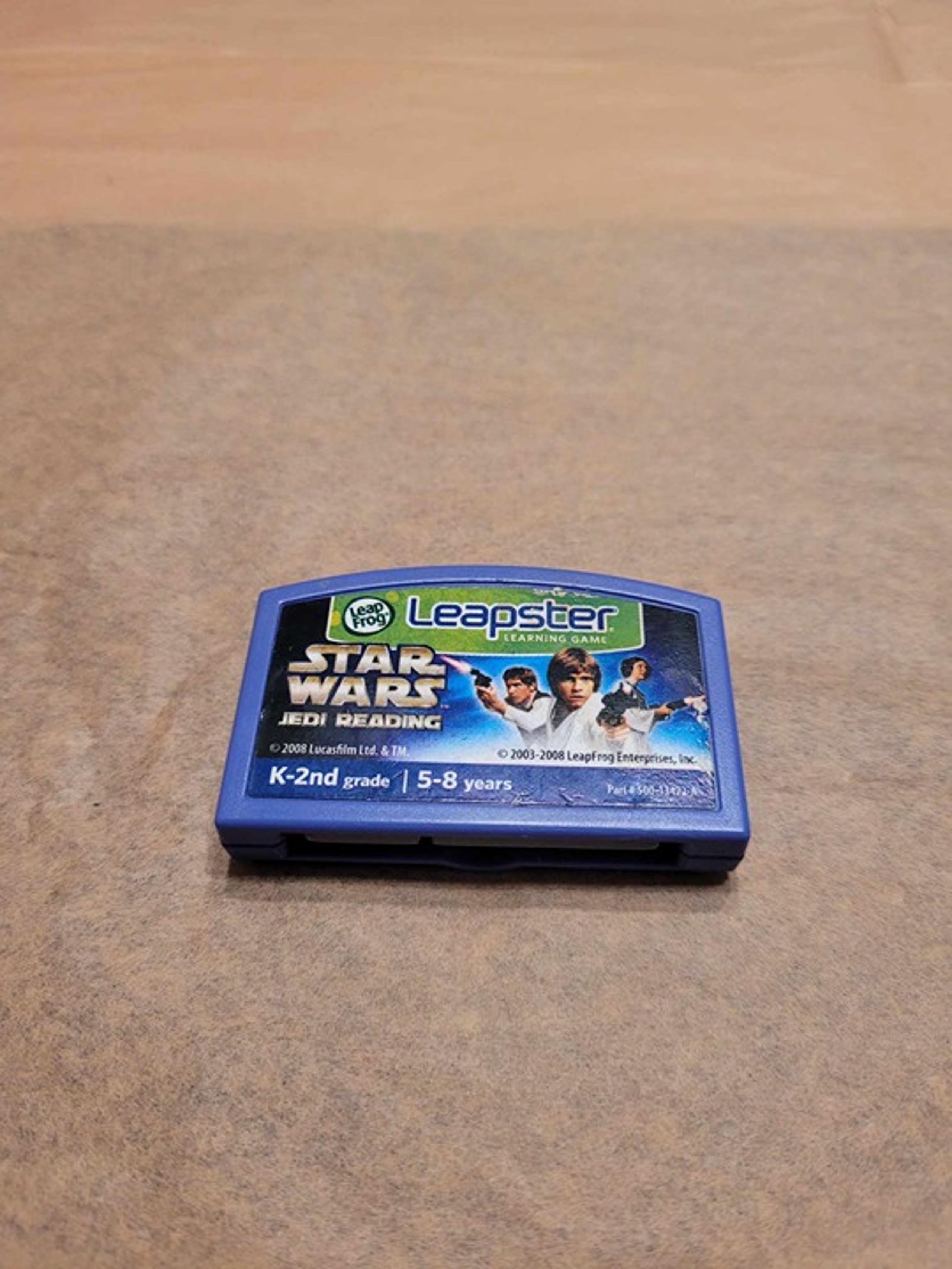 LeapFrog Leapster Learning Game Star Wars Jedi Reading Leap Frog Video Game