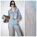 NWT. Zara Z1975 Pink Color Washed Effect Dyed Denim Jumpsuit. Size M.