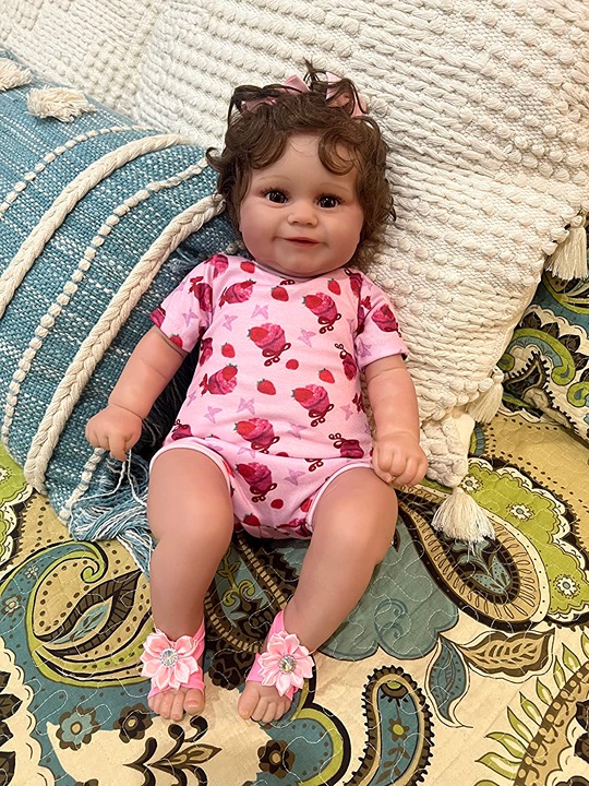 Lifelike Reborn Baby Dolls - 20Inch-Real Baby Feeling Realistic-Newborn Baby