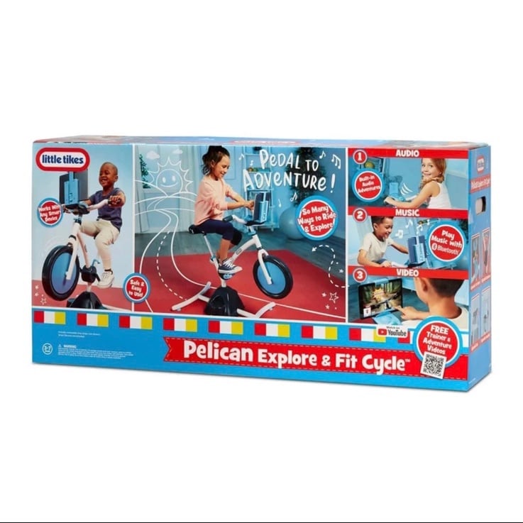 Little tikes pelican explore and fit exercise cycle brand new unopened!